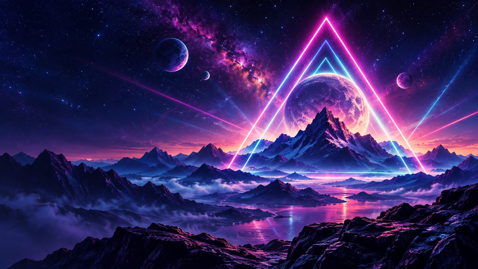 Trance Life cosmic artwork